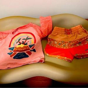 Patagonia sun/swim set for 6-12 months